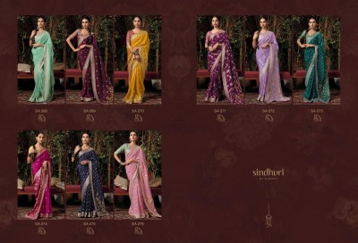 Kimora by Anokhi special designer pure dola silk saree catalogue at affordable rate sarees catalogs