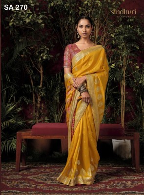 Kimora by Anokhi special designer pure dola silk saree catalogue at affordable rate sarees catalogs