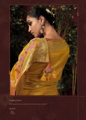 Kimora by Anokhi special designer pure dola silk saree catalogue at affordable rate sarees catalogs