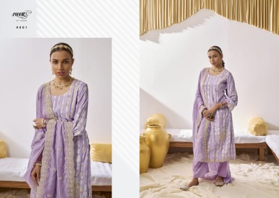 Kimora by Heer Suhani elagance pure muslin print with embroidered Pakistani suit catalogue at low rate pakistani suit catalogs