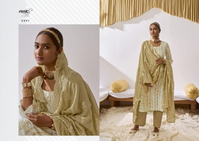 Kimora by Heer Suhani elagance pure muslin print with embroidered Pakistani suit catalogue at low rate pakistani suit catalogs