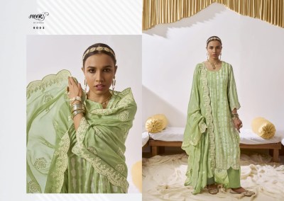 Kimora by Heer Suhani elagance pure muslin print with embroidered Pakistani suit catalogue at low rate pakistani suit catalogs