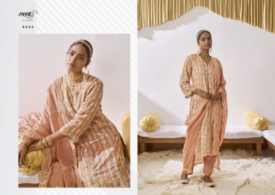 Kimora by Heer Suhani elagance pure muslin print with embroidered Pakistani suit catalogue at low rate pakistani suit catalogs