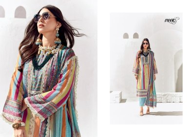 Kimora by Layla fancy printed with lace unstitched dress material catalogue at low rate salwar kameez catalogs