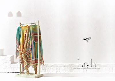 Kimora by Layla fancy printed with lace unstitched dress material catalogue at low rate salwar kameez catalogs