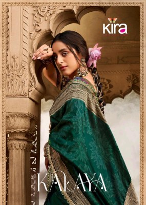 Kira by rajyog Soft banarsi silk fancy beautiful saree with blouse catalogue at low rate sarees catalogs