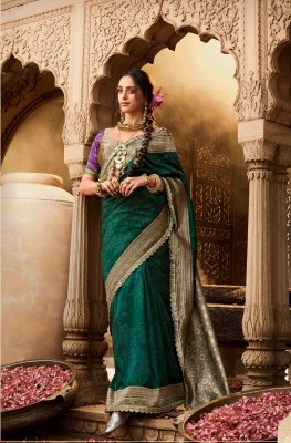 Kira by rajyog Soft banarsi silk fancy beautiful saree with blouse catalogue at low rate sarees catalogs