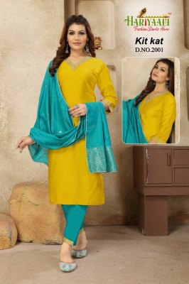 Kitkat vol 2 by Hariyaali coding work fancy kurti pnt and dupatta catalogue at low rate Hariyaali Kurti 