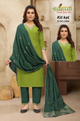 Kitkat vol 2 by Hariyaali coding work fancy kurti pnt and dupatta catalogue at low rate readymade suit catalogs