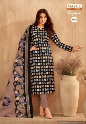 Kiyana vol 3 by Mayur heavy cotton printed readymade suit catalogue at affordable rate readymade suit catalogs