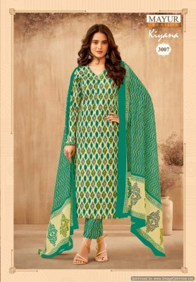 Kiyana vol 3 by Mayur heavy cotton printed readymade suit catalogue at affordable rate readymade suit catalogs