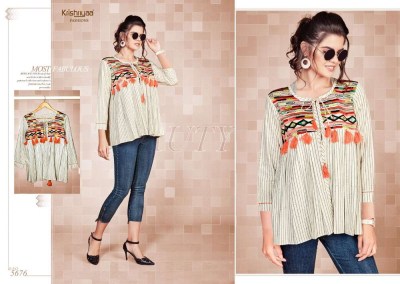 Krishriyaa Fashion Maxim Vol 3 Western short top Kurti catalogue wholesaler  kurtis catalogs