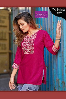 Kristina by rangmaya Lunch versatile Western top at low range   western wear catalogs
