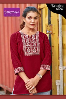 Kristina by rangmaya Lunch versatile Western top at low range   western wear catalogs