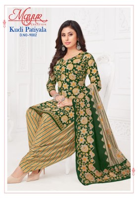 Kudi Patiyala vol 9 by Mayur Pure Cotton Printed Kurti pant with Dupatta catalogue at affordable rate readymade suit catalogs