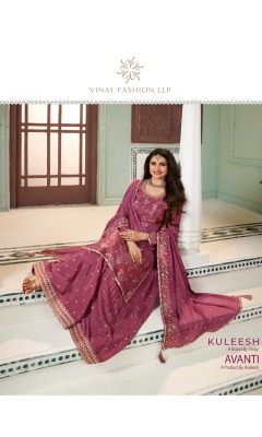 Kuleesh by Avanti hitlist multi thread embroidered pakisatani suit catalogue at low rate Kuleesh