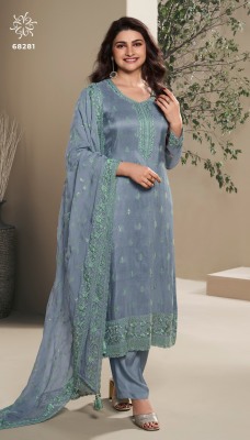 Kuleesh by Nutaan embroidered unstitched dress material catalogue at affordable rate salwar kameez catalogs