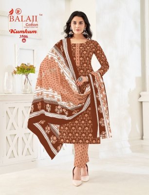 Kumkum vol 35 by Balaji pure cotton printed unstitched dress material catalogue at amaviexpo salwar kameez catalogs