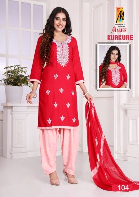 Kurkure by Master reyon fancy readymade patiyala salwar suit collection at amaviexpo readymade suit catalogs