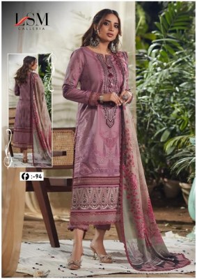 LSM Galleria brand Firdous queen lawn vol 9 karachi lawn cotton printed unstitched pakistani suit catalogue pakistani suit catalogs