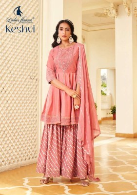 Ladies Flavour Keshvi Premium Festival Collection 3pice ready made suits catalogue wholesaler  kurtis catalogs