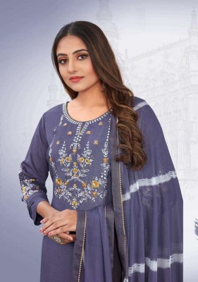 Ladies Flavour Noori  Hevay Chinon With Heavy Embroidery work ready made suits catalogue wholesale rate in Surat  kurtis catalogs