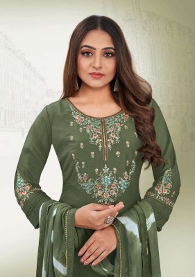 Ladies Flavour Noori  Hevay Chinon With Heavy Embroidery work ready made suits catalogue wholesale rate in Surat  kurtis catalogs