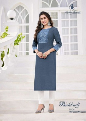 Ladies Flavour Pankhudi vol 3 Heavy Sequence embroidery work Kurti catalogue supplier  kurtis catalogs