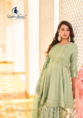 Ladies Flavour brand Launch By keshvi Premium Festival Collection of fancy sharara suit catalog at wholesale rate readymade suit catalogs