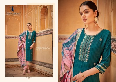 Ladies flavour by Anupama heavy reyon embroidered readymade suit catlogue at affordable rate readymade suit catalogs