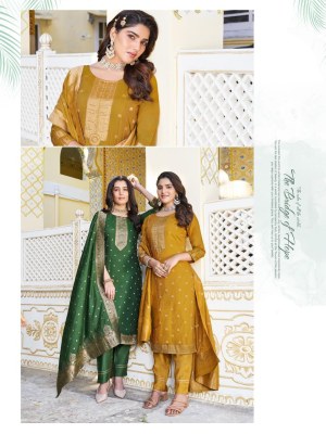 Ladies flavour by blssom designer kurti with pant and dupatta catlog at wholesale rate  kurtis catalogs