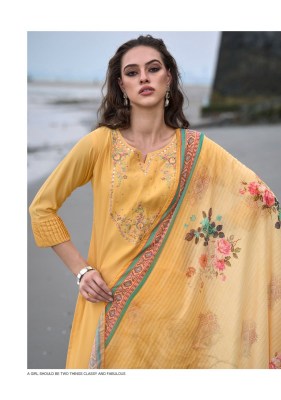 Ladies flavour by mirza pure chanderi modal with heavy embroidery and khatli work kurti pant and dupatta catalog at wholesale price readymade suit catalogs