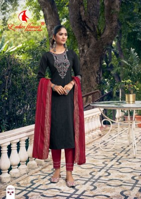 Ladies flavour by parampara 2 heavy chinon with embroidered readymade suit catalogue at wholesale price readymade suit catalogs