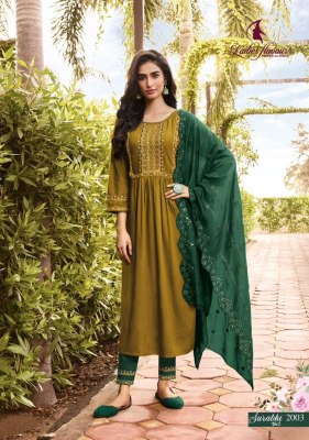 Ladies flavour by surbhi vol 2 heavy embroidery rayon kurti pant with dupatta at wholesale rate kurtis catalogs