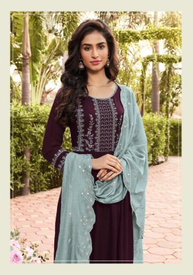 Ladies flavour by surbhi vol 2 heavy embroidery rayon kurti pant with dupatta at wholesale rate kurtis catalogs