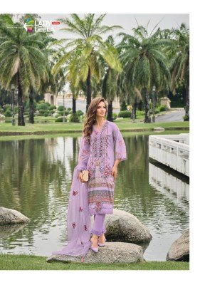 Lady Leela Kainat Handworked Maslin Suit Set with Pure Viscose Pants And Scalloped Organza Dupatta wholesale kurtis catalogs