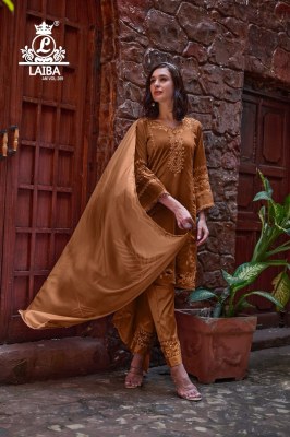 Laiba the designer studio by Am vol 269 pure georgette with beautiful embroidered work designer readymade suit catalogue   readymade suit catalogs