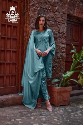 Laiba the designer studio by Am vol 269 pure georgette with beautiful embroidered work designer readymade suit catalogue   readymade suit catalogs