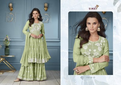 Lakhnavi vol 3 by vamika Exclusive super hit fancy sharara suit catalogue at affordable rate fancy sharara suit Catalogs