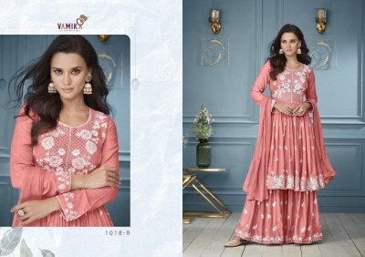 Lakhnavi vol 3 by vamika Exclusive super hit fancy sharara suit catalogue at affordable rate fancy sharara suit Catalogs