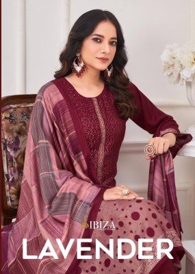 Lavender by IBIZA Pure Viscose Pashmina Handwork Unstitched Salwar Suit catalogue  salwar kameez catalogs