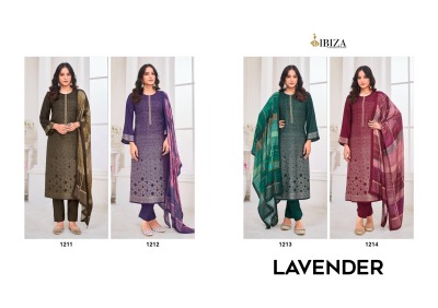 Lavender by IBIZA Pure Viscose Pashmina Handwork Unstitched Salwar Suit catalogue  salwar kameez catalogs