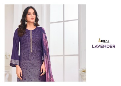 Lavender by IBIZA Pure Viscose Pashmina Handwork Unstitched Salwar Suit catalogue  salwar kameez catalogs