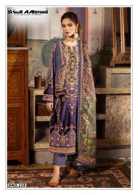 Lawn Vol 26 by Gull Aahmed Karachi Pure Lawn Cotton Printed readymade suit catalogue with low rate readymade suit catalogs