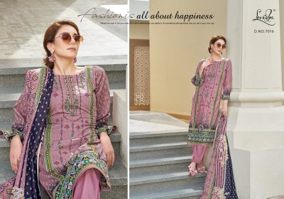 Levisha Madhubala 7 Cemric Lawn Cotton Pakistani Style Printed Kurti Pant And Dupatta Unstiched  Wholesale  kurtis catalogs