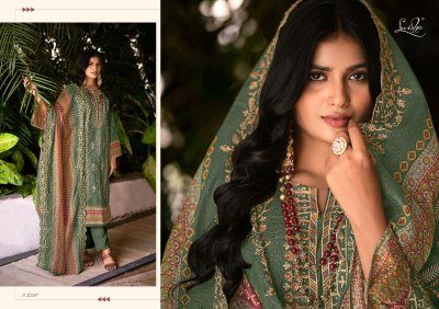 Levisha by Binsaeed cambric cotton embroidered dress material catalogue at low rate salwar kameez catalogs