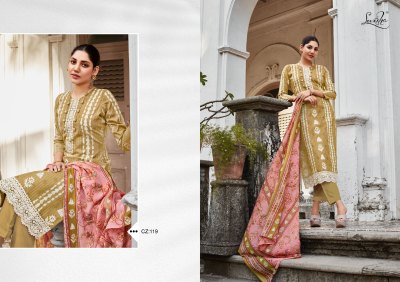 Levisha by Charizma present lawn cotton printed unstitched dress material catalogue at affordable rate  salwar kameez catalogs