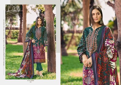 Levisha by Naira nx vol 3 cambric cotton embroidered pakistani suit catalogue at affordable rate pakistani suit catalogs