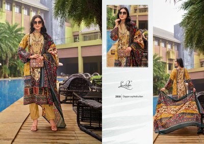 Levisha by Shehnaz vol 2 cambric cotton embroidered karachi suit catalogue at low rate Karachi suits catalogs