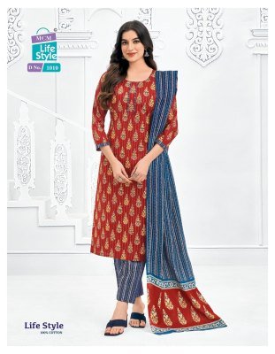 Lifestyle Vol 10 by MCM Pure cotton printed kurti bottom and dupatta catalogue readymade suit catalogs